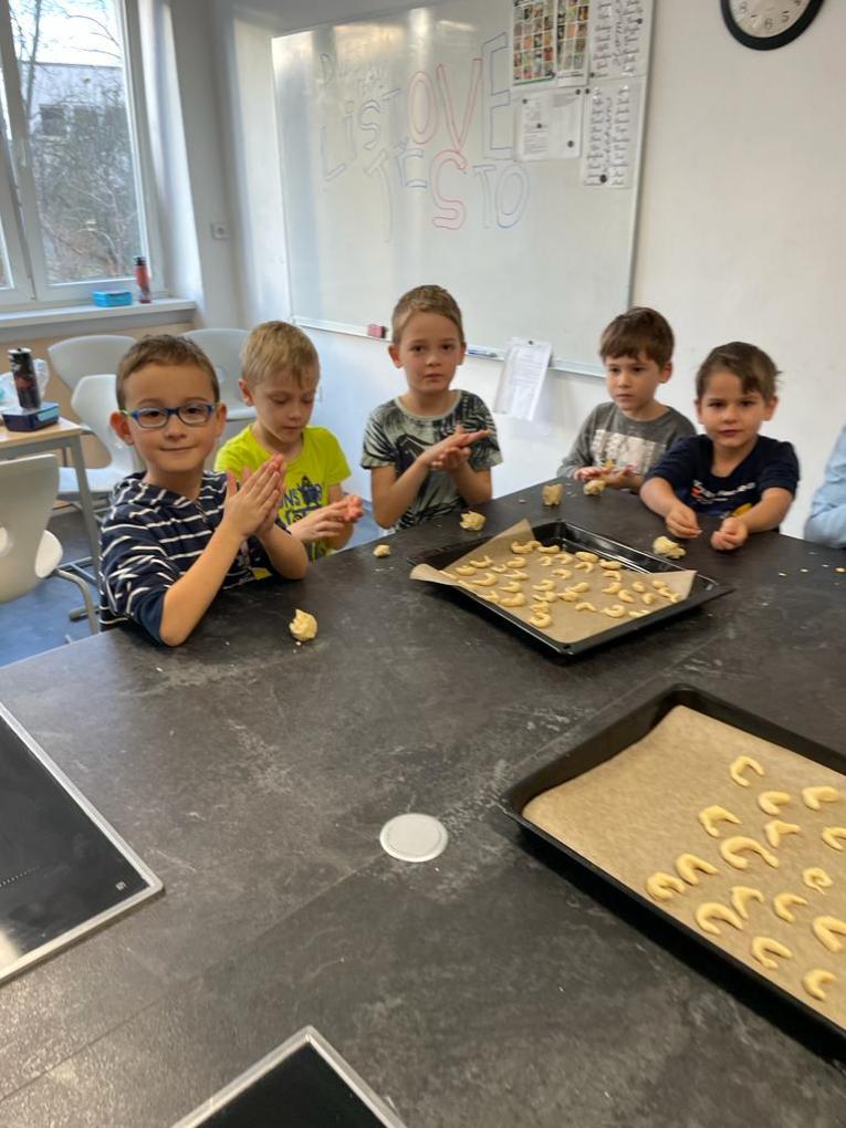 Vánoční pečení - 1.&nbsp;A