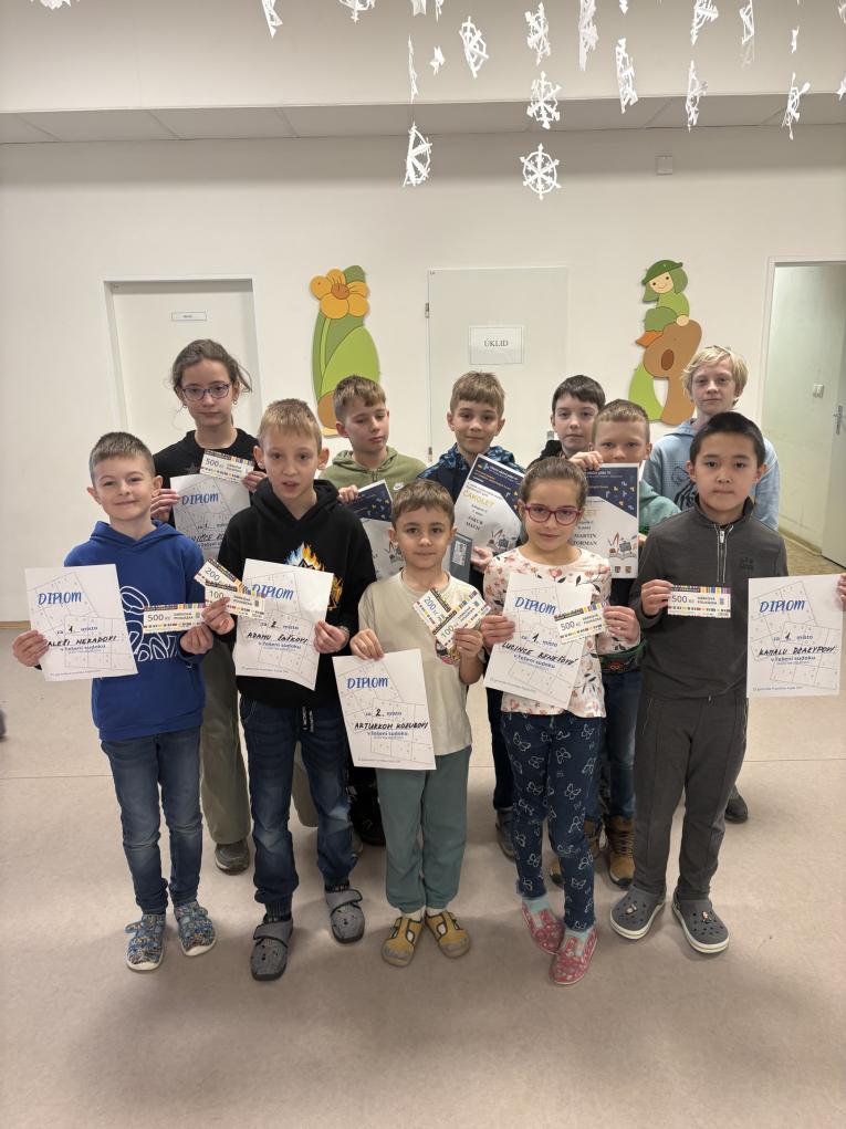 Vyhlášení vítězů soutěží v&nbsp;Sudoku a&nbsp;Čakoletu